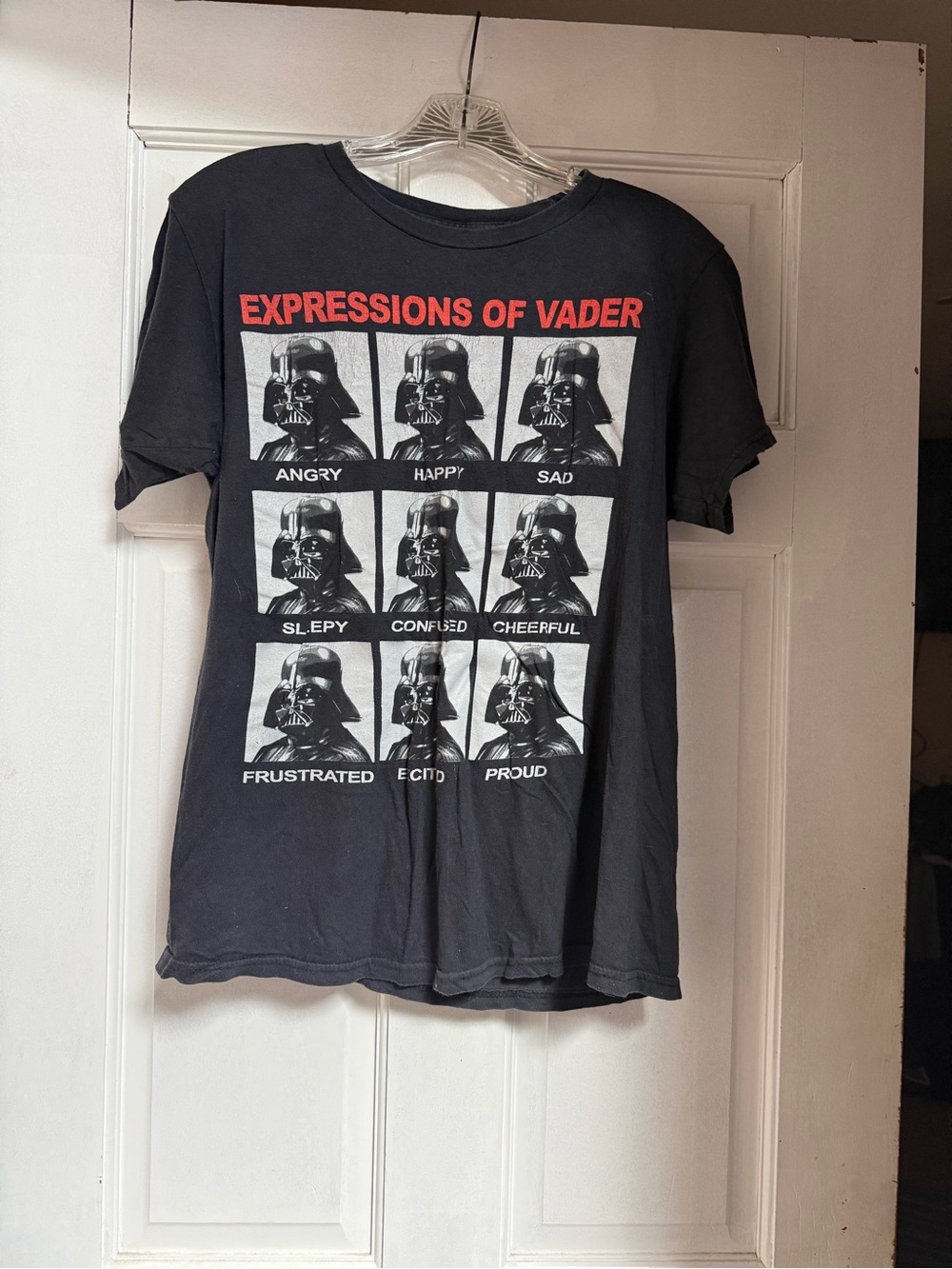 Black 'Expressions of Vader' Graphic Tee - Men